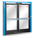 China Professional Manufacture Fire Crated Stear Porte avec verre